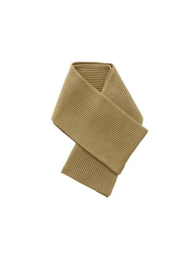[안데르센 안데르센] 25FW 골지 울 머플러 카멜 WIDE SCARF CAMEL