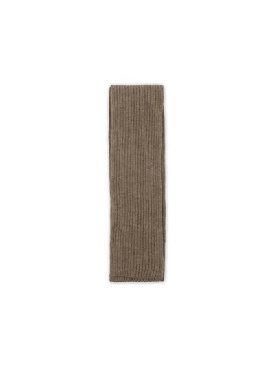 [안데르센 안데르센] 25FW 골지 울 숏 머플러 SHORT SCARF NATURAL TAUPE