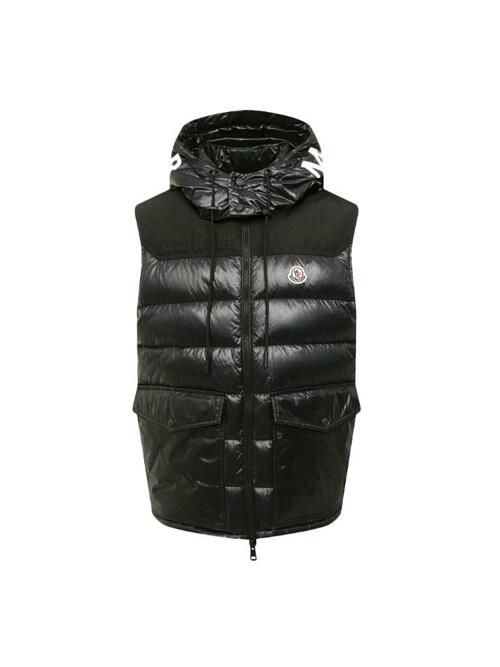 [몽클레어] 14주년 GENICHI 패딩 조끼 블랙 1A001 50 53A0E 999