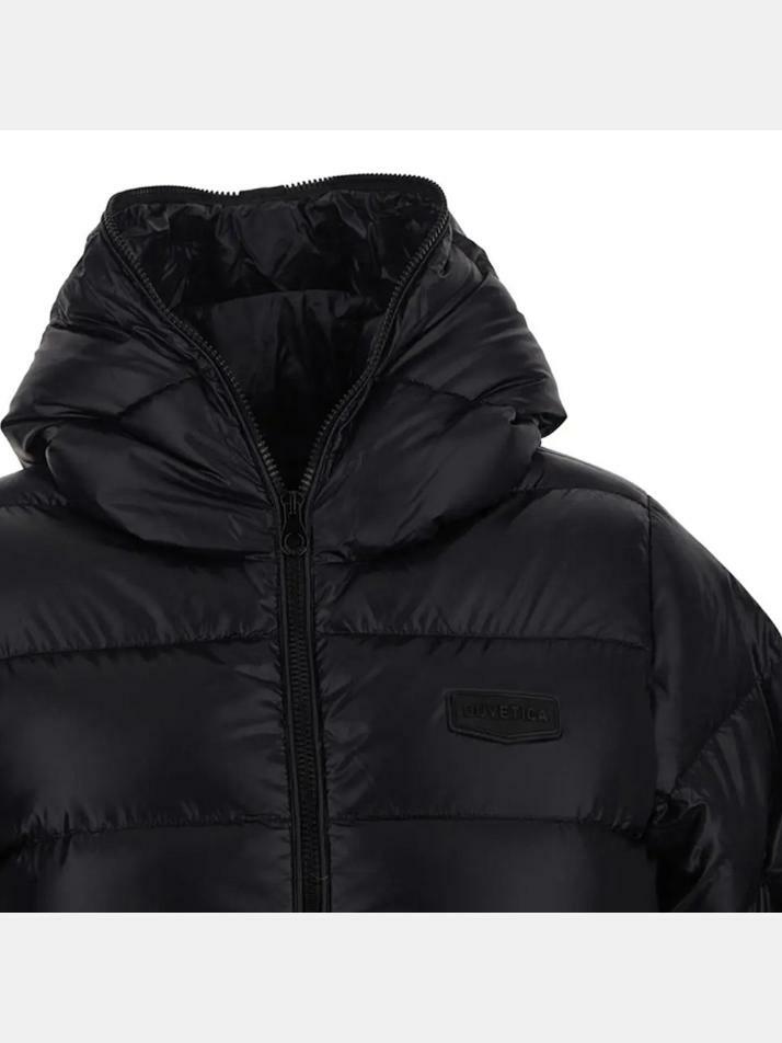 [듀베티카] 추 CHOO 로고 패딩자켓 블랙 VDDJ35635K0001 BKS