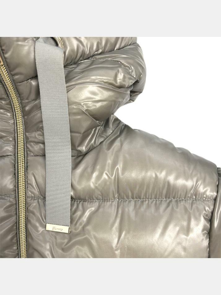 [에르노] 25FW 드로우스트링 나일론 경량패딩 자켓 그레이 PI002128D 12017Z 9406