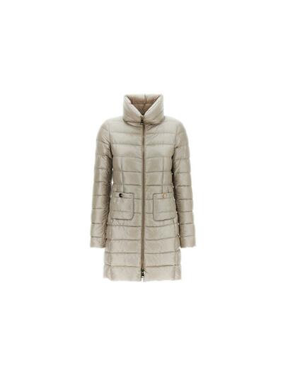[에르노] 25FW 마리아 MARIA 하이넥 라이트 패딩 베이지그레이 PI0002DIC 12017Z 9402