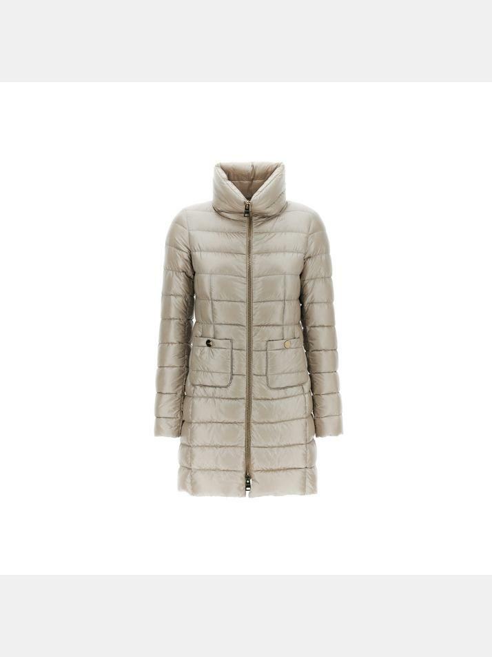 [에르노] 25FW 마리아 MARIA 하이넥 라이트 패딩 베이지그레이 PI0002DIC 12017Z 9402