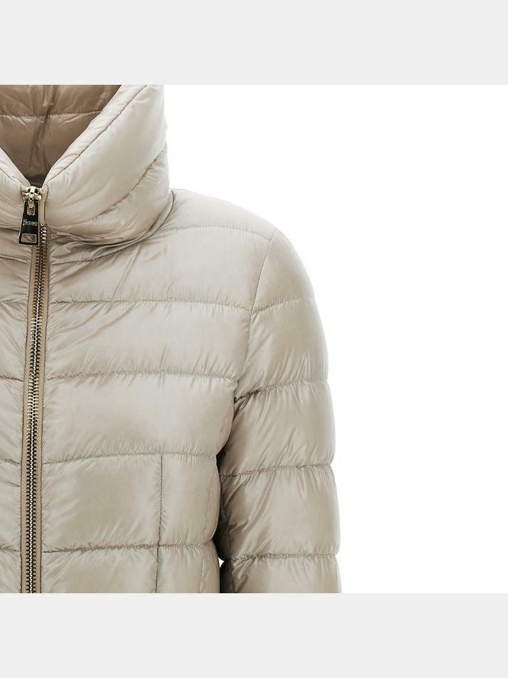 [에르노] 25FW 마리아 MARIA 하이넥 라이트 패딩 베이지그레이 PI0002DIC 12017Z 9402