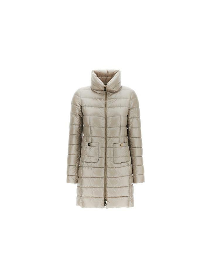 [에르노] 25FW 마리아 MARIA 하이넥 라이트 패딩 베이지그레이 PI0002DIC 12017Z 9402