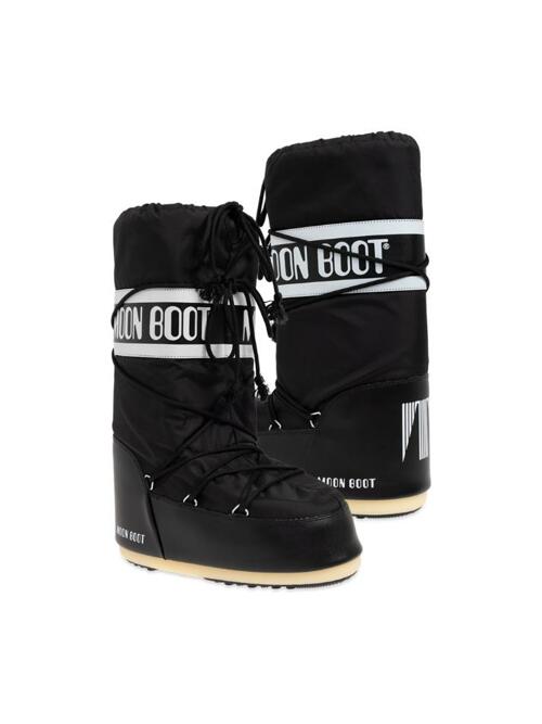 [문부츠] 25FW 아이콘 하이 나일론 부츠 블랙 80D1400440 N001