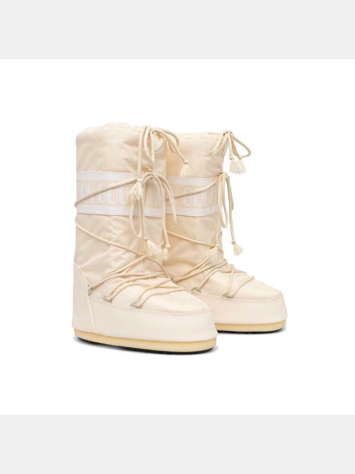 [문부츠] 25FW 아이콘 하이 나일론 부츠 크림 80D1400440 L002