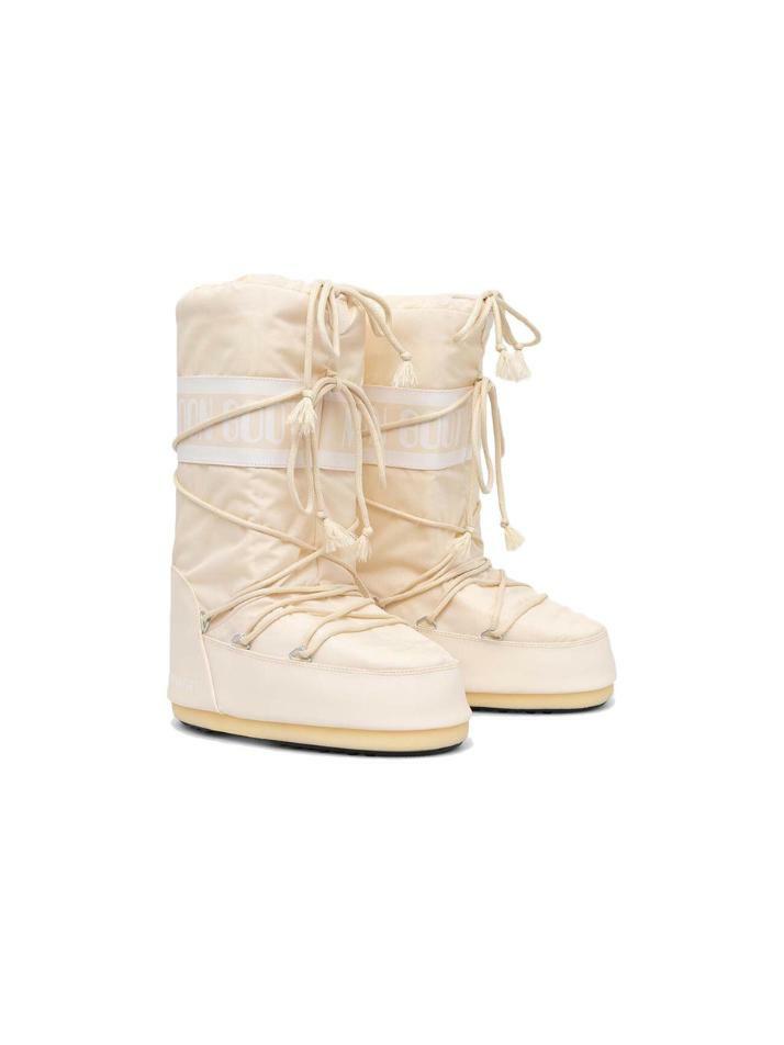 [문부츠] 25FW 아이콘 하이 나일론 부츠 크림 80D1400440 L002