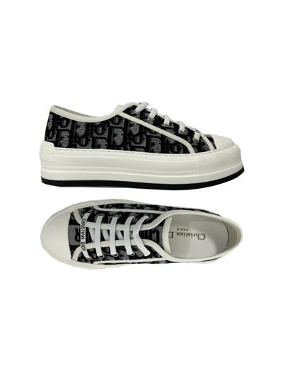 [크리스챤디올] 25FW 워크앤디올 스니커즈 그레이 KCK385OBE 27G