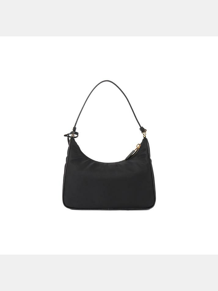 [프라다] 26SS 금장로고 리에디션 2005 미니 토트백 블랙 1N204M R064 F0632