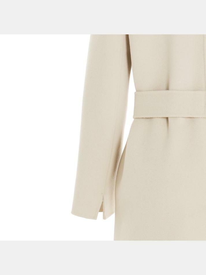 [막스마라] 25FW 폴도 POLDO 벨티드 롱 울 코트 에크루 2529016043 031