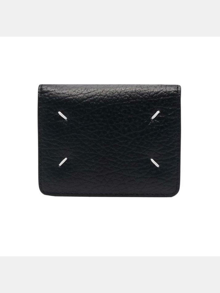 [메종 마르지엘라] 26SS 스티치 키링 카드지갑 블랙 S56UI0128 P4455 T8013