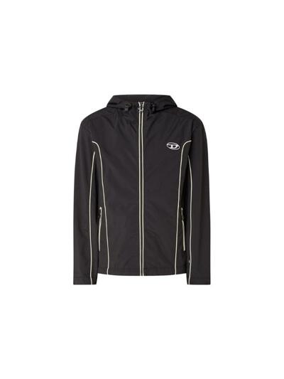 [디젤] 26SS J-HIVES 콘트라스트 파이핑 자켓 블랙 A06149 0DGAM 9XX