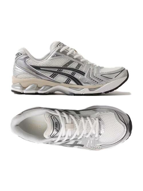[아식스] 26SS 여성 젤 카야노 14 스니커즈 화이트/그레이 1203A537 110
