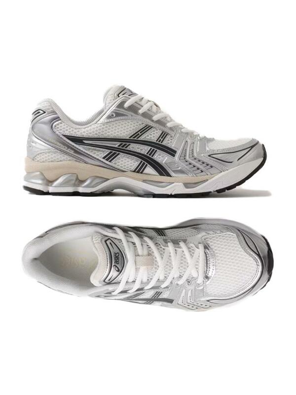 [아식스] 26SS 여성 젤 카야노 14 스니커즈 화이트/그레이 1203A537 110
