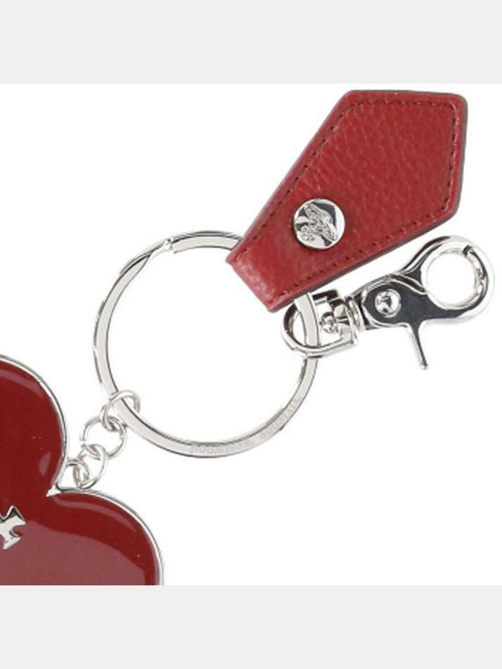 [비비안웨스트우드] 26SS ORB 로고 미러 하트 키링 레드 8203011WU OM0014 H407