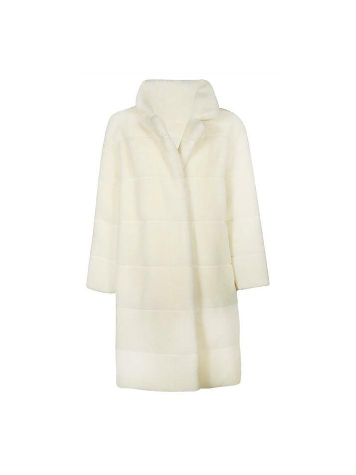 [몽클레어] 14주년 바가우드 BAGAUD 테디 패딩 코트 아이보리 1C519 70 C0525 034