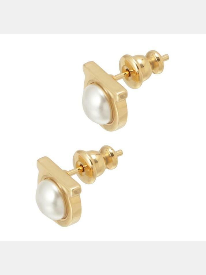 [페라가모] 26SS 간치니 스터드 스몰 이어링 골드 76-0121 0696454