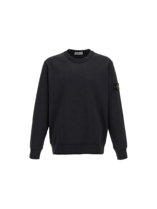 [스톤 아일랜드] 26SS 와펜 맨투맨 블랙 L1S15 6100060 S0051 V0029