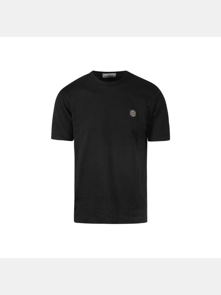 [스톤 아일랜드] 26SS 로고 패치 티셔츠 블랙 L1S15 2100027 S0013 V0029
