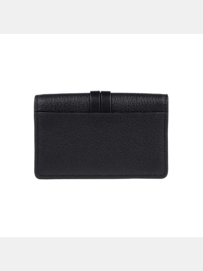 [끌로에] 26SS 알파벳 코인 카드지갑 블랙 CHC21WP015F57 001