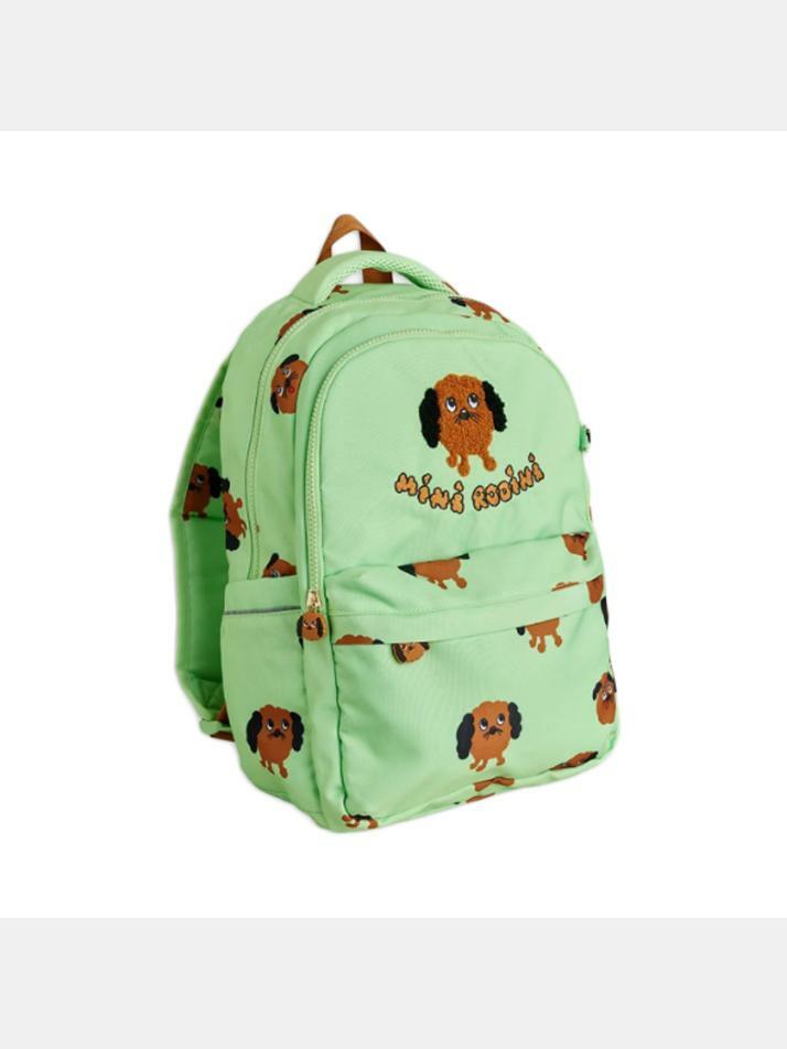 [미니로디니] 키즈 도그 프린팅 스쿨 백팩 그린 26160105 75