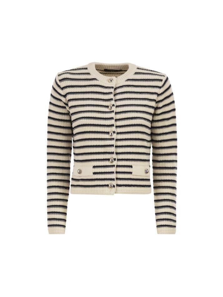 [막스마라] 26SS 보드카 WKDVODKA 가디건 아이보리/네이비 2615341041 012