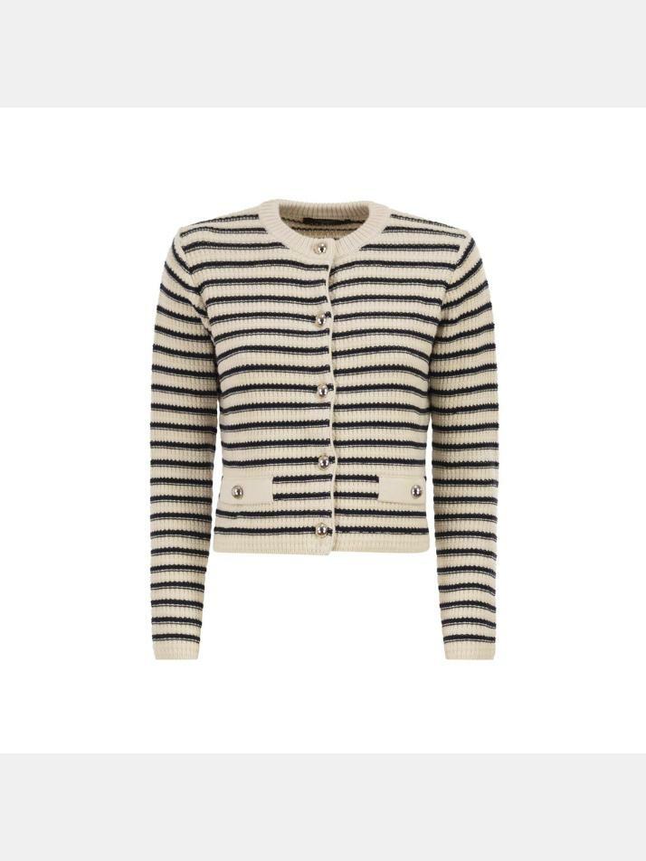 [막스마라] 26SS 보드카 WKDVODKA 가디건 아이보리/네이비 2615341041 012