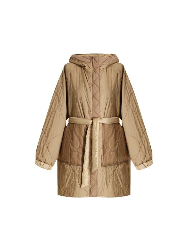 [막스마라] 26SS 베란다 WKDVERANDA 리버서블 벨티드 후드 자켓 멀티 2615491011 021