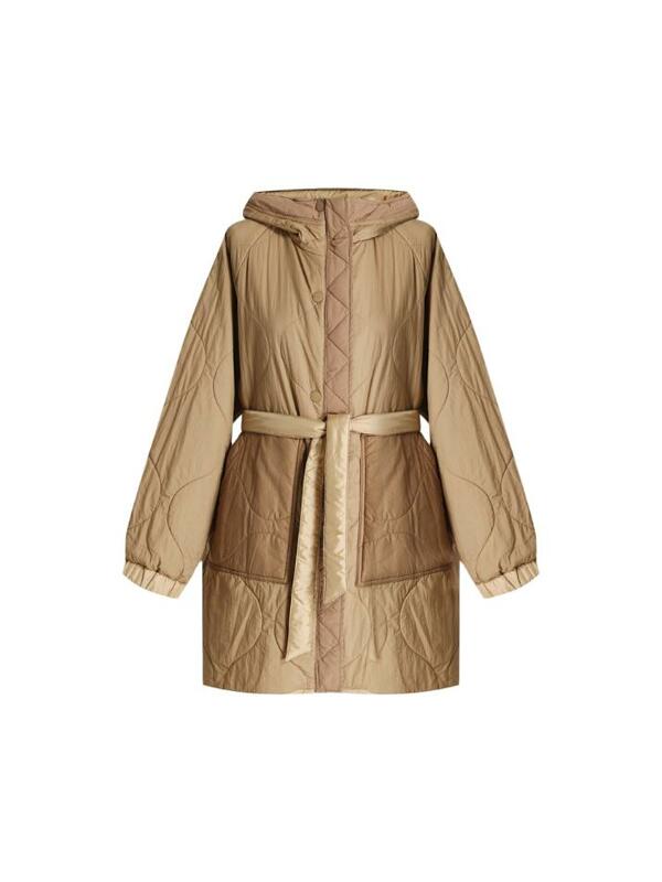 [막스마라] 26SS 베란다 WKDVERANDA 리버서블 벨티드 후드 자켓 멀티 2615491011 021