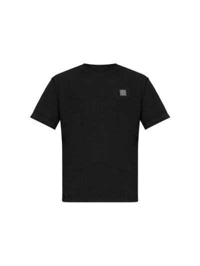 [스톤 아일랜드] 26SS 로고 패치 티셔츠 블랙 L1S15 2100030 S0115 V0029