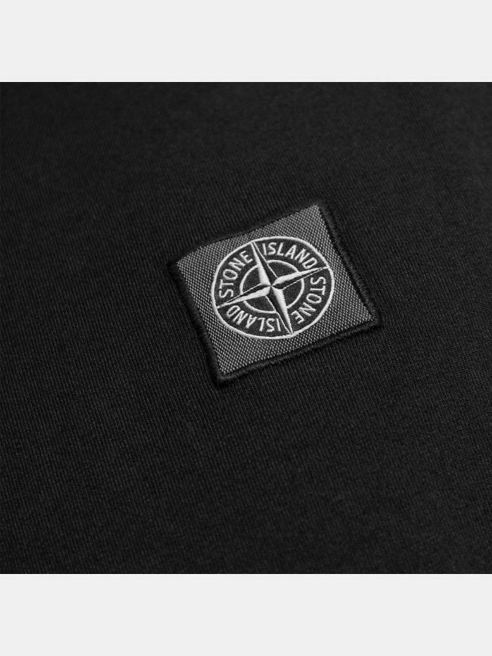 [스톤 아일랜드] 26SS 로고 패치 티셔츠 블랙 L1S15 2100030 S0115 V0029