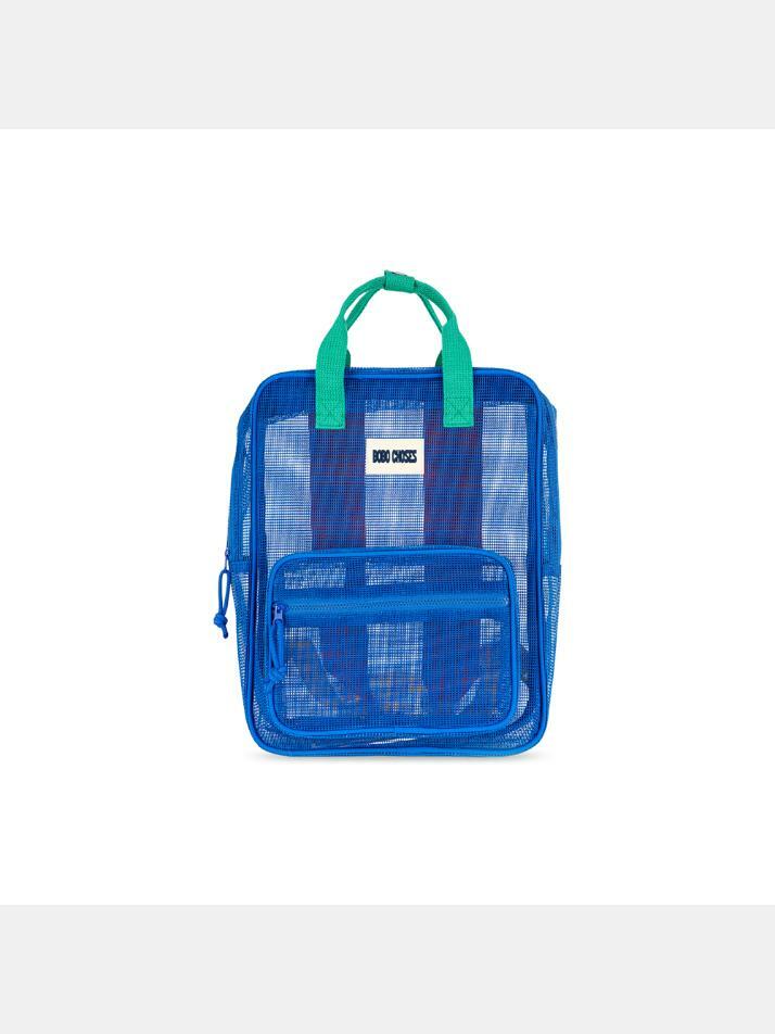 [보보쇼즈] 키즈 컬러블록 메쉬 백팩 멀티 B126AI032 991