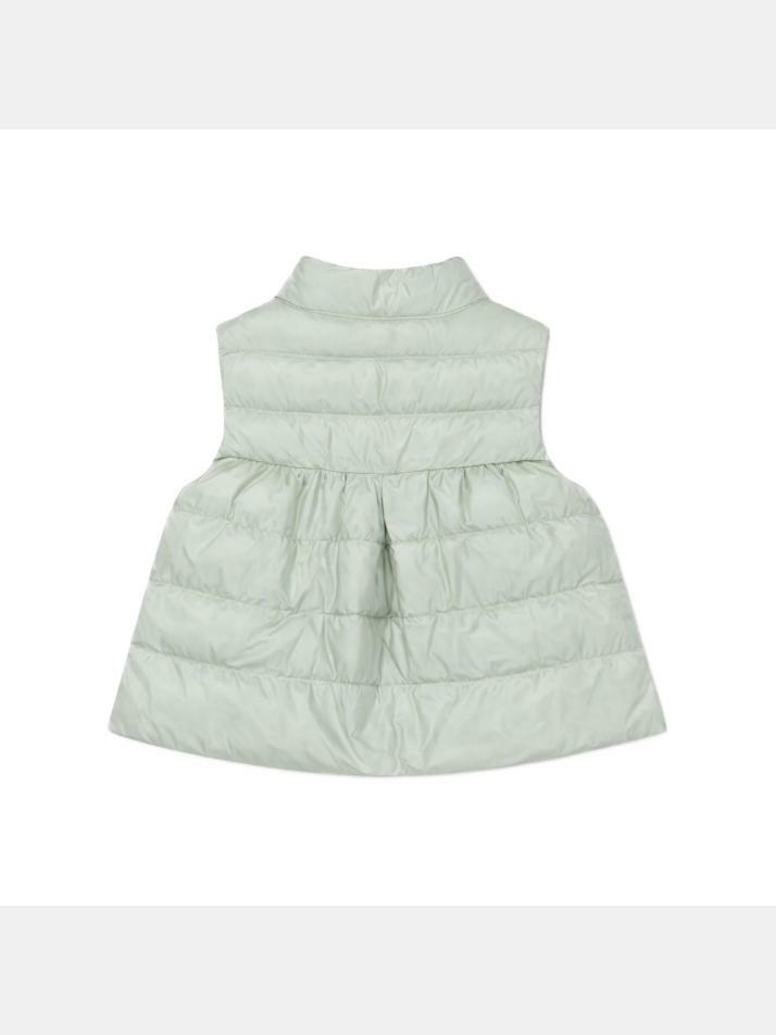 [몽클레어] 키즈 히바 질레 HIVA GILET 로고 패딩 베스트 그린 1A000 19 597YF 91Z
