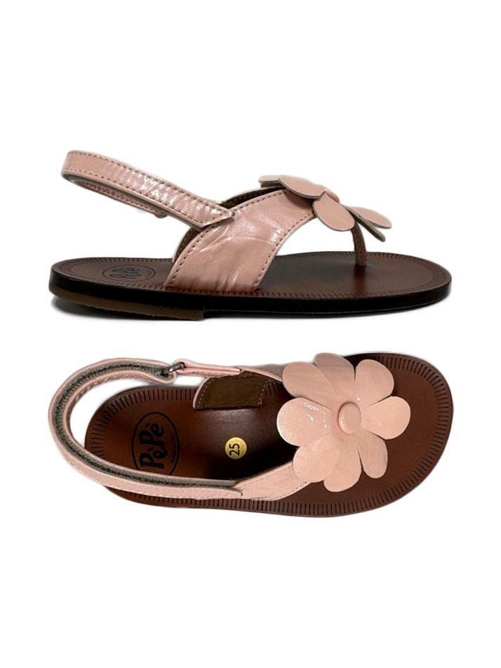 [페페칠드런슈즈] 키즈 줄리엣 JULIETTE 레더 플라워 샌들 치프리아 01235/FBIG/VLC-VEBSC