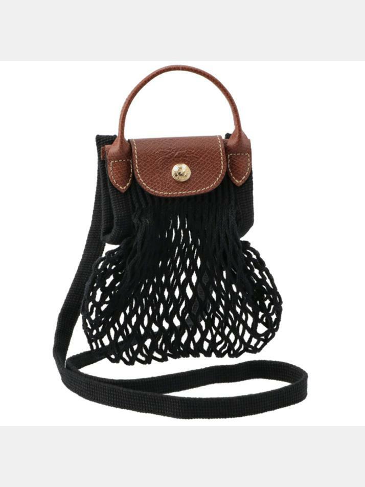 [롱샴] 26SS 르 플리아쥬 필레 XS 탑핸들백 블랙 10139 HVH 001