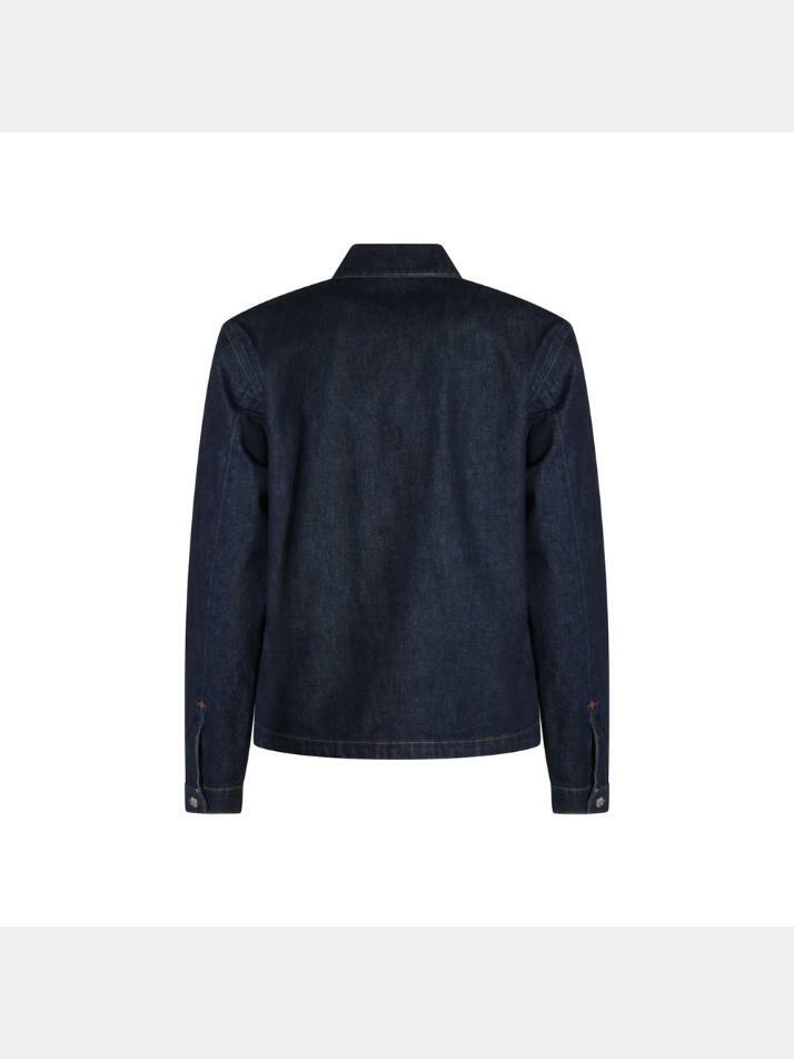 [스톤 아일랜드] 26SS 와펜 패치 인디고 데님 자켓 블루린스 L1S14 4100006 S00J7 VJ201