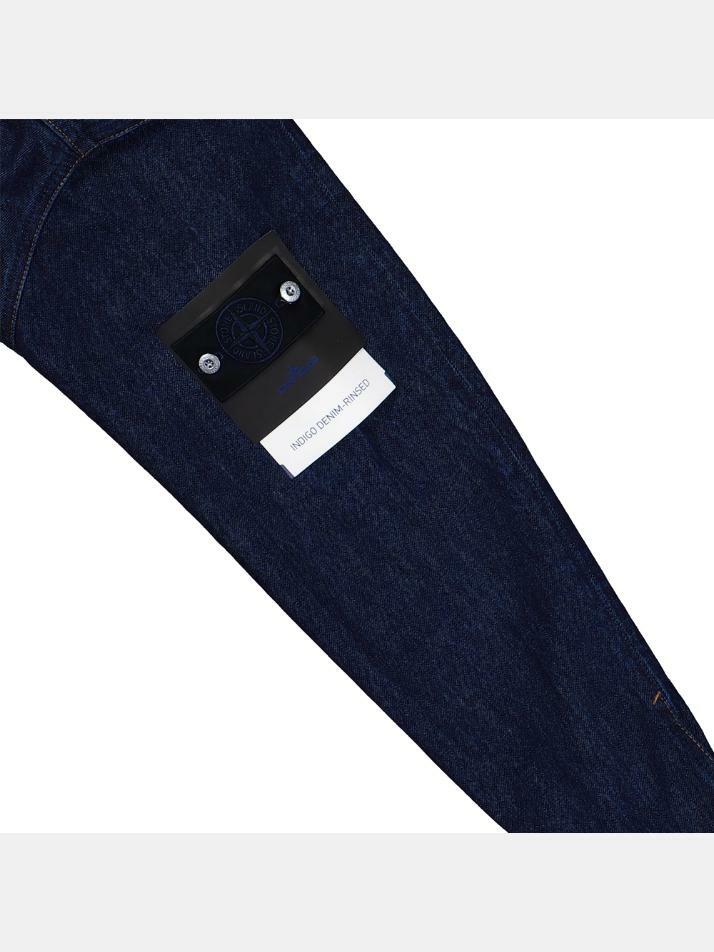 [스톤 아일랜드] 26SS 와펜 패치 인디고 데님 자켓 블루린스 L1S14 4100006 S00J7 VJ201