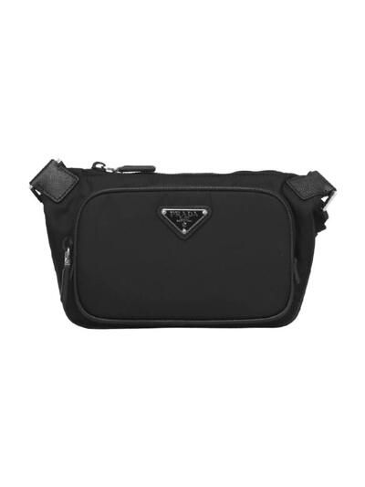 [프라다] 25FW 삼각로고 사피아노 숄더백 블랙 2VH128 2DMH F0002