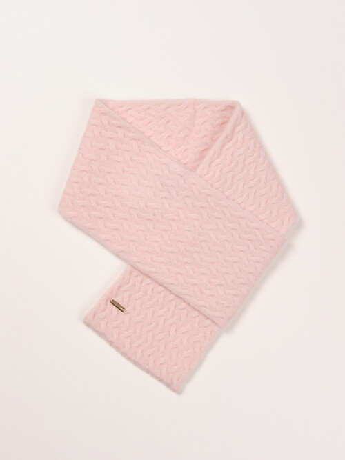 cashmere 100% | baby cashmere mini muffler - Pink