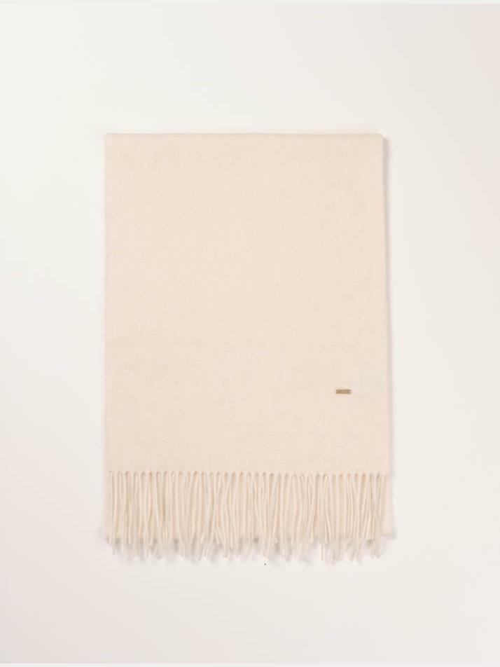 cashmere 100% | constans muffler - White