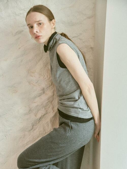 merino wool 100% | milano pants - Gray