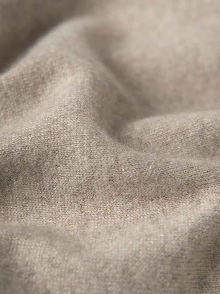 cashmere 100% |  lounge knit pants - Brown