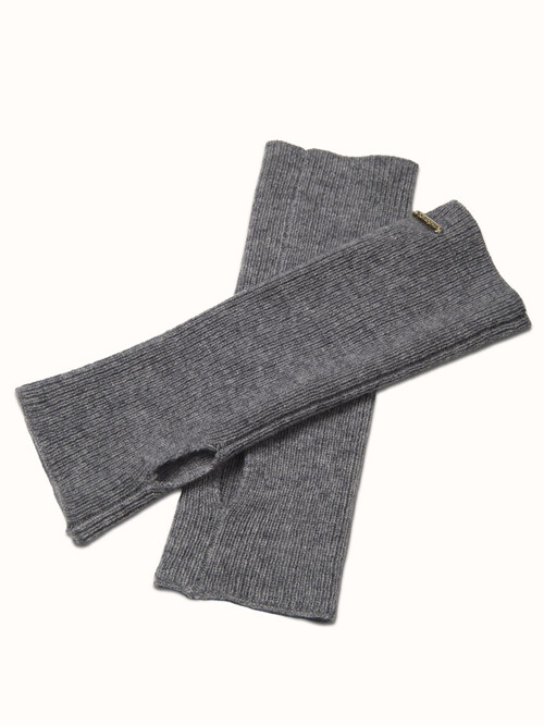 cashmere 100% | hand warmer - Gray