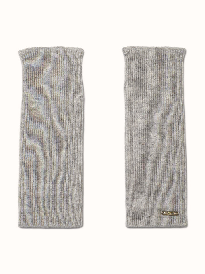 cashmere 100% | hand warmer - Light Gray