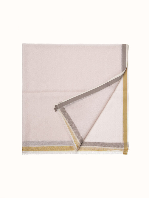 cashmere 100% | lanugo linea scarf - Baby Pink
