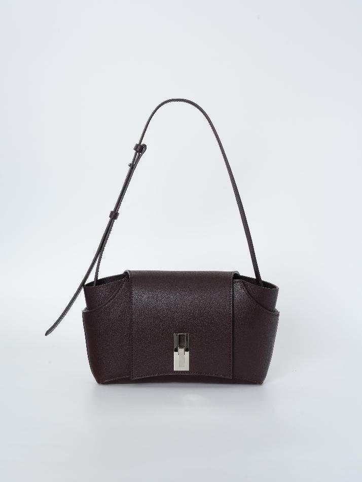 TES 숄더백 (Burgundy)