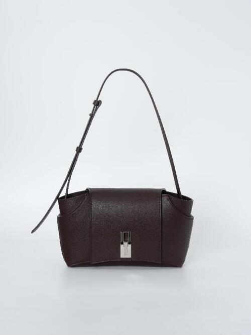 TES 숄더백 (Burgundy)