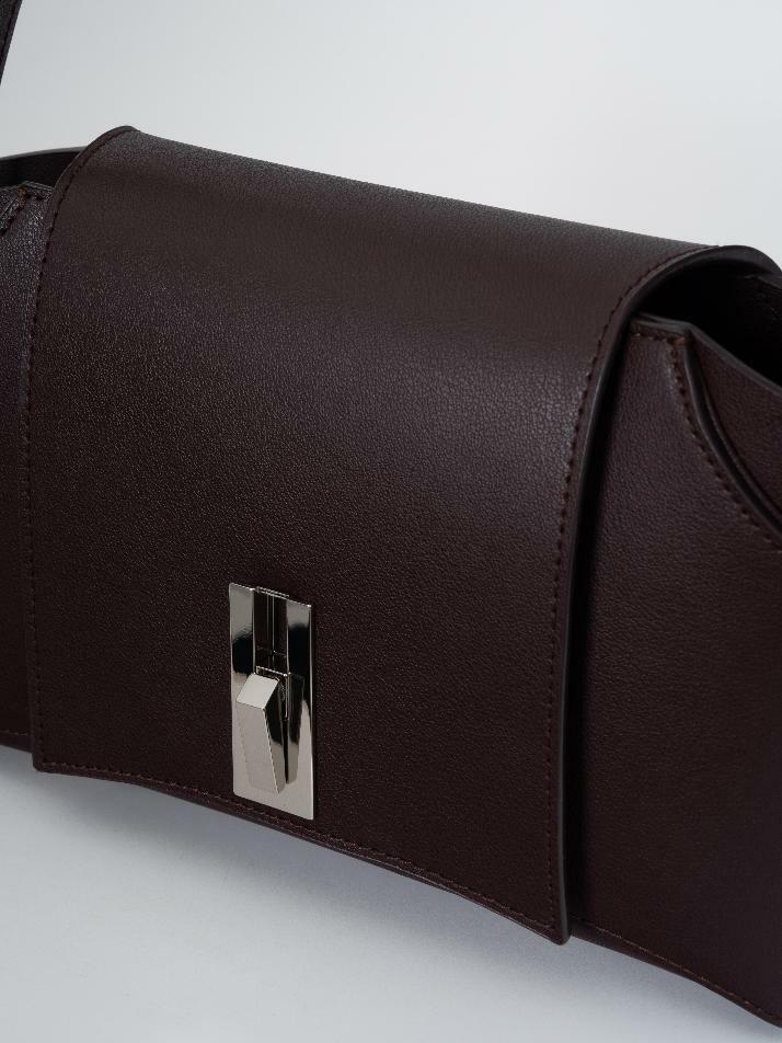 TES 숄더백 (Burgundy)