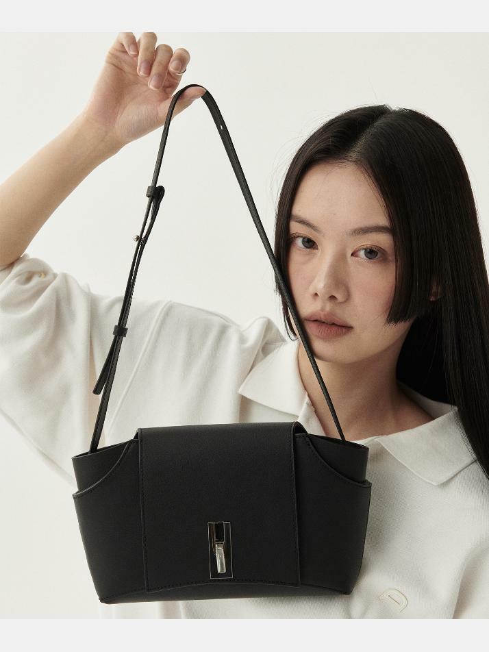 TES 숄더백 (Black)